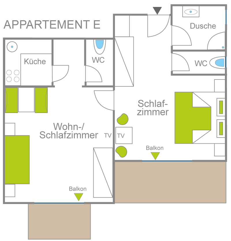 Apartment House Garbershof Your, Ramstein Housing Floor Plans